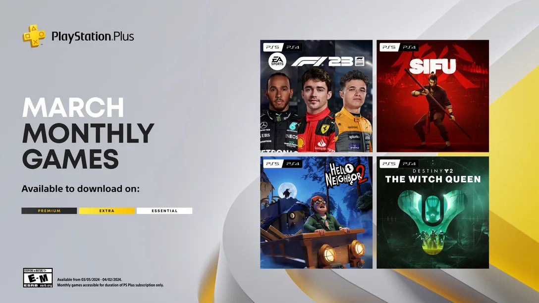 ps plus monthly games march 2024