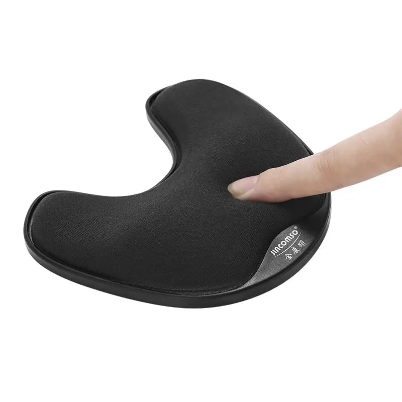 Memory Foam Mouse Wrist Rest Mouse Gaming Sliding Rotating Pad for Palm Support Hand Ergonomic Mat for Game PC Computer Laptop