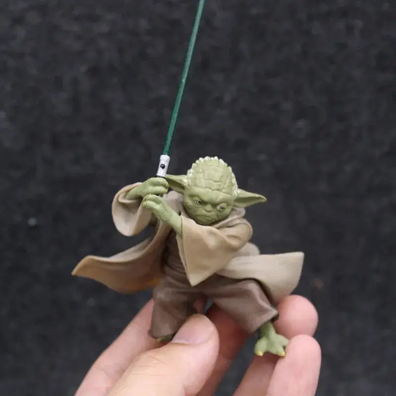 Star Wars Mandalorian Master YODA with Sword Action Figure Toys