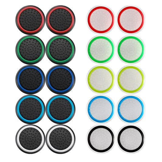 Silicone Thumbstick Grip Caps – Analog Stick Covers for PS5, PS4, PS3 & Xbox Controllers