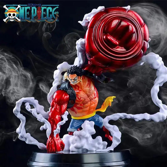 25CM One Piece Luffy Gear 4 Figurine PVC Action Figure Adult Children Toys Japan Manga Kids Cartoon Gift