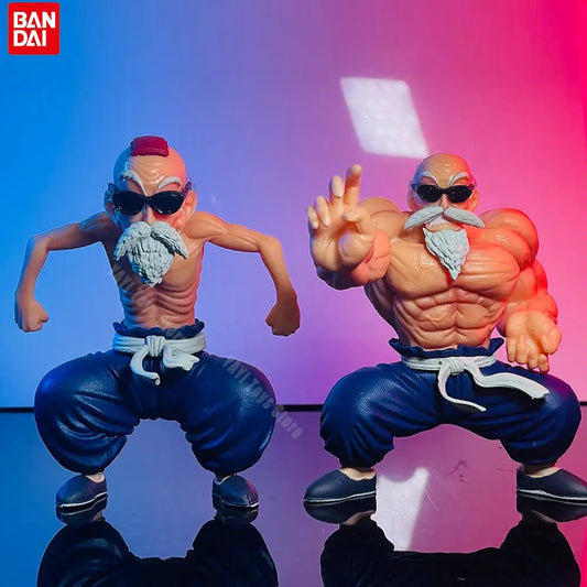 New Dragon Ball Figure Master Roshi Action Figure Muscle Strengthening Form Toys Gifts PVC Model Collectible Ornament