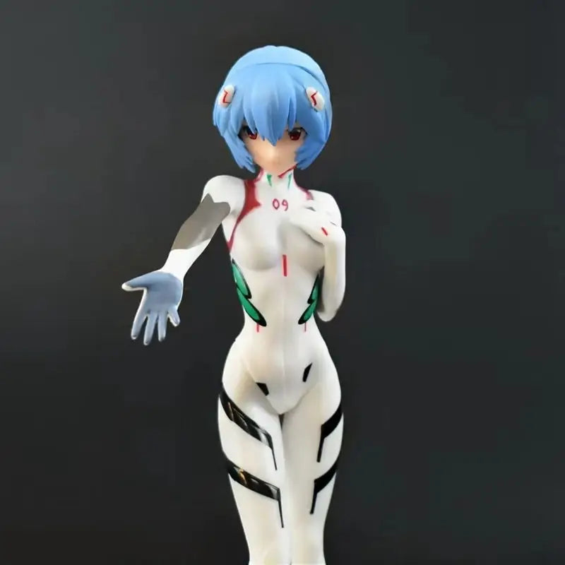 18cm Neon Genesis Evangelion Figure EVA Short Hair Rei Ayanami Action Figure Asuka Figurine PVC Collection Model Doll Toys