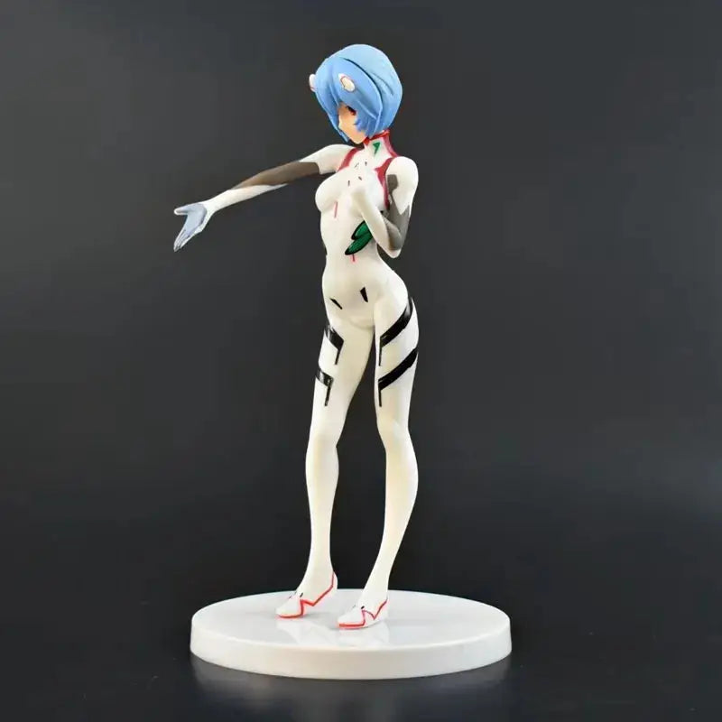 18cm Neon Genesis Evangelion Figure EVA Short Hair Rei Ayanami Action Figure Asuka Figurine PVC Collection Model Doll Toys
