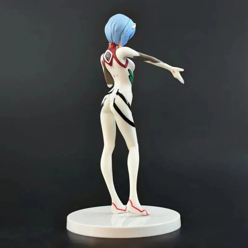 18cm Neon Genesis Evangelion Figure EVA Short Hair Rei Ayanami Action Figure Asuka Figurine PVC Collection Model Doll Toys