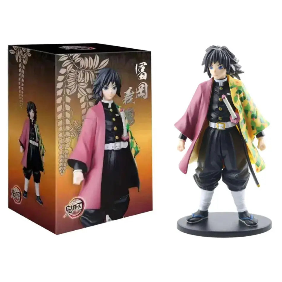 Demon Slayer Kimetsu no Yaiba figure Kamado Tanjirou Action Figure Agatsuma Zenitsu Nezuko Warrior PVC Model Toys