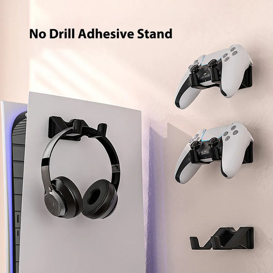 No Drill Wall Mount Bracket for PS5 PS4 Xbox Nintendo Controller Switch Headphone Headset Gamepad Hook Holder Fast Shipping