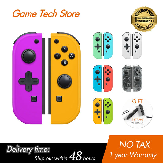 Wireless Joy-Con Style Controller for Nintendo Switch – 6-Axis Gyro