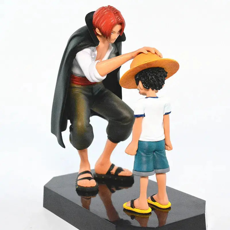 18cm One Piece Figure Four Emperors Shanks Straw Hat Luffy Action Figure One Piece Sabo Ace Sanji Roronoa Zoro Figurine