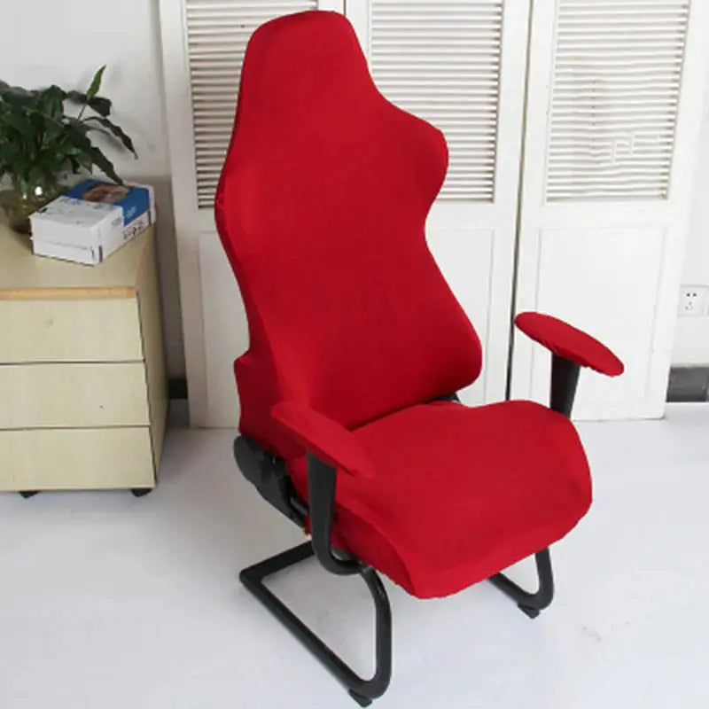 1 Set Gaming Chair Cover Spandex Office Chair Cover Elastic Armchair Seat Covers for Computer Chairs Slipcovers housse de chaise
