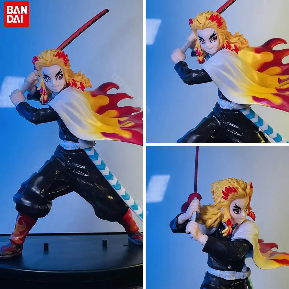 Hot Demon Slayer  Figure Tanjirou Agatsuma Zenitsu Kyoujurou Model  Action Figure PVC collection Toy for Kids Gift