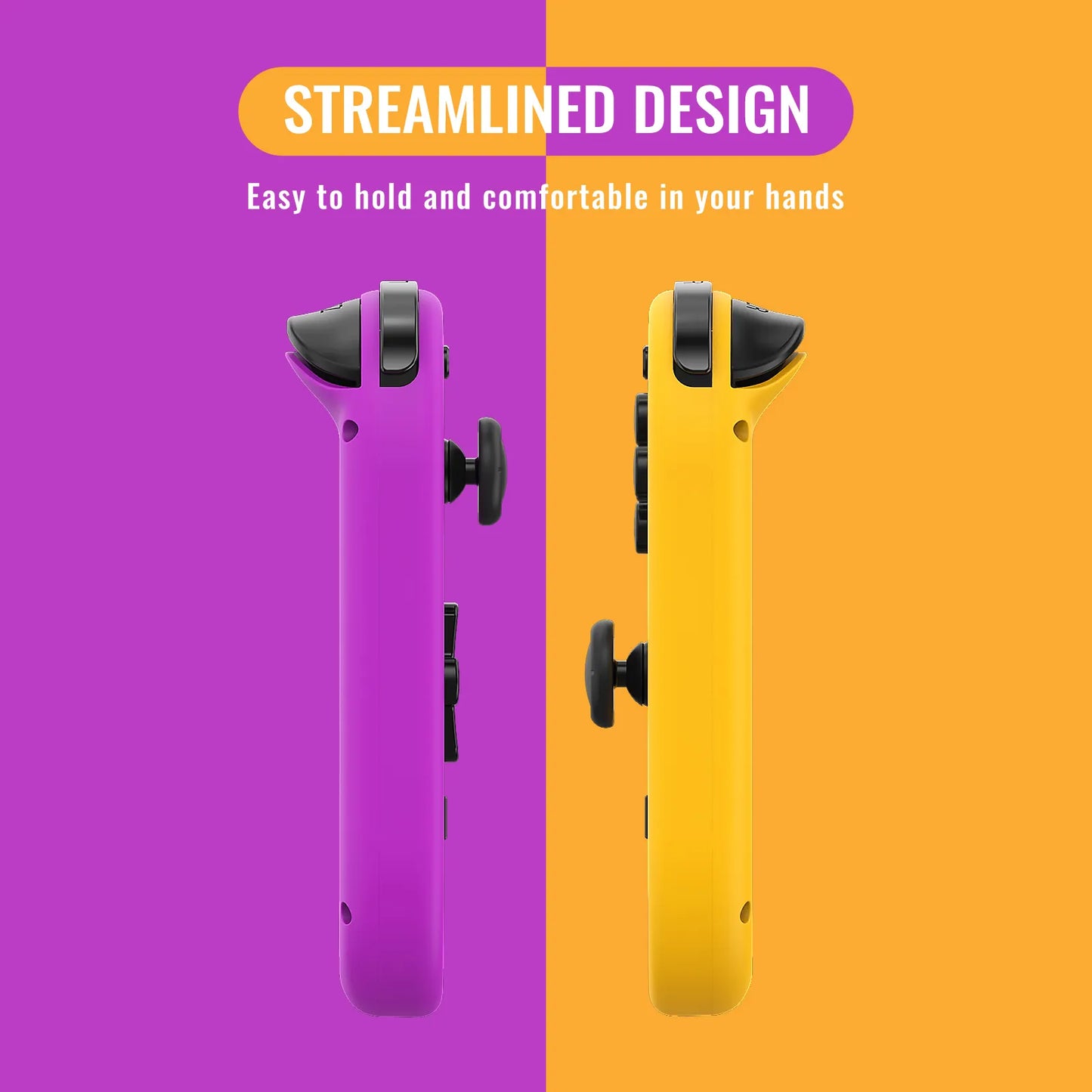 Wireless Joy-Con Style Controller for Nintendo Switch – 6-Axis Gyro