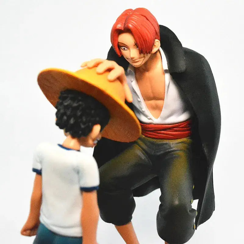 18cm One Piece Figure Four Emperors Shanks Straw Hat Luffy Action Figure One Piece Sabo Ace Sanji Roronoa Zoro Figurine